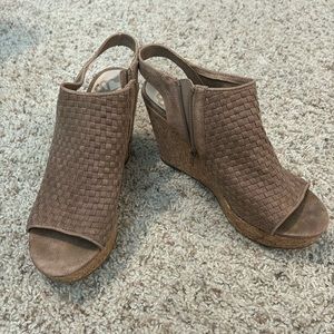 Tan Fergalicious shoes. Only worn 7 times.
